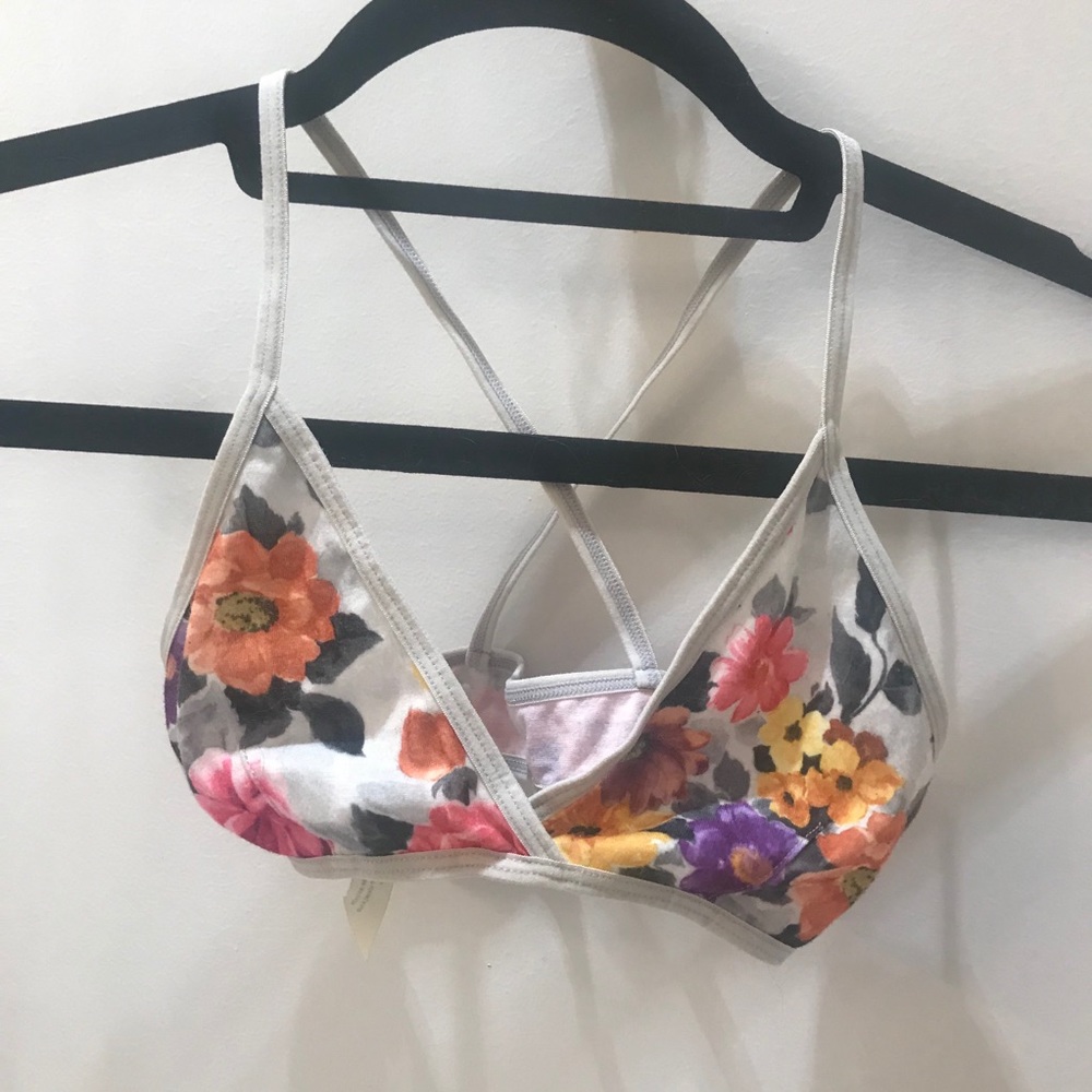 Floral bralette